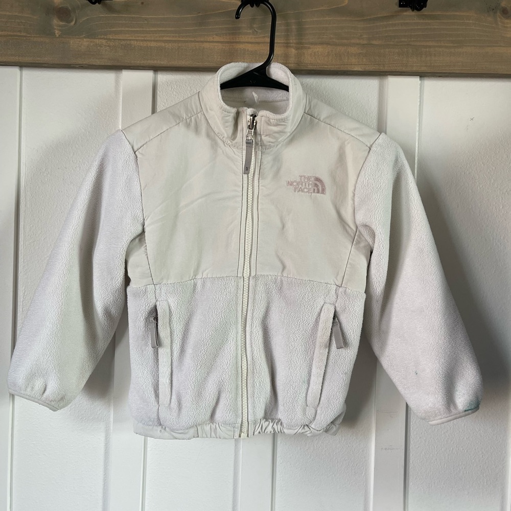 The north face white denali.
